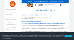 Desktop Screenshot of calcul-ptz.fr